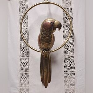 Vintage 1960's Sergio Bustamante Copper Brass Parrot